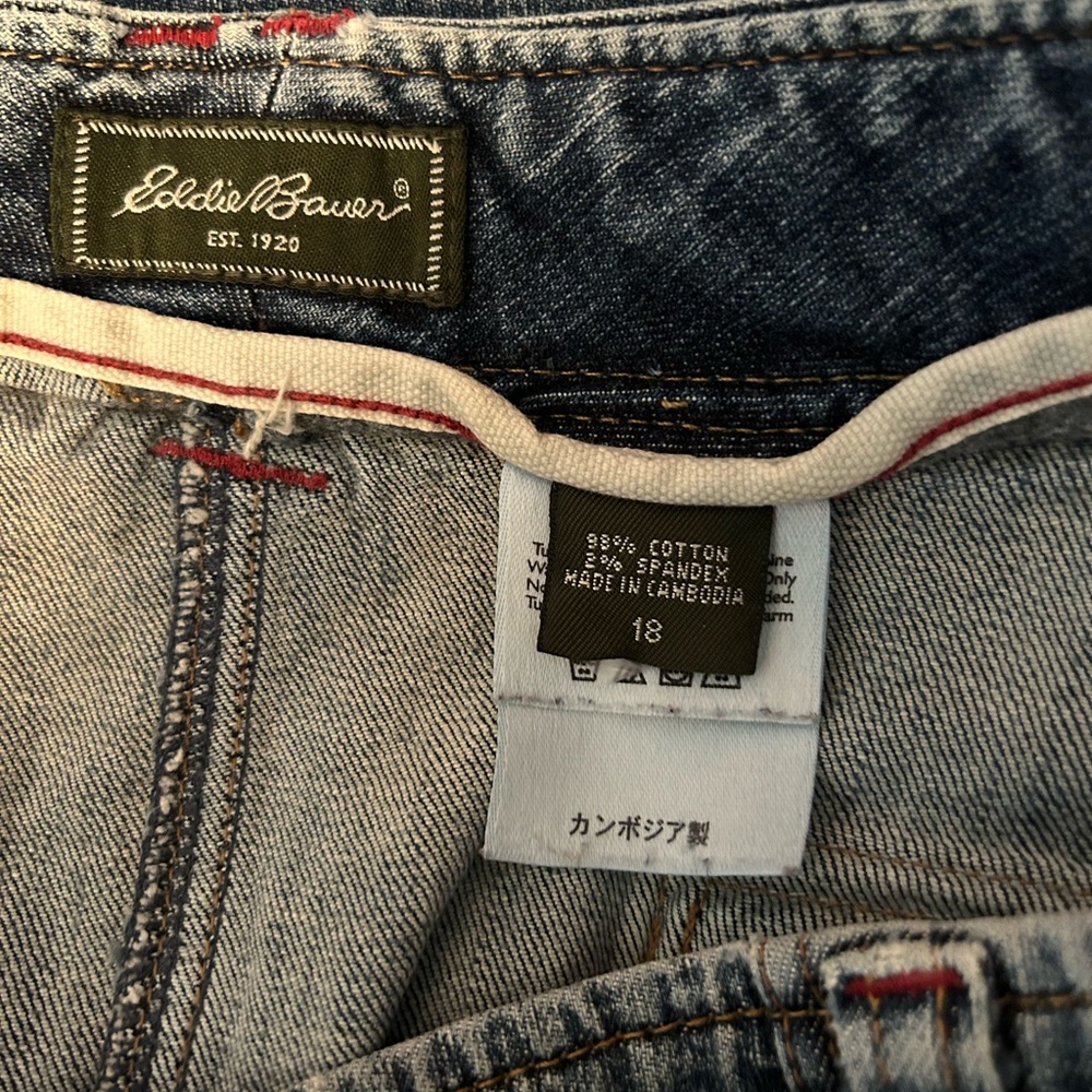 Women’s Eddie Bauer maxi denim skirt size 18 - Picture 9 of 9